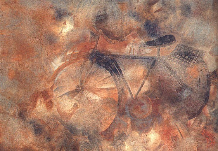 La Bicicleta Francisco Toledo Arte Latinoamericano Arte Pintora Mexicana