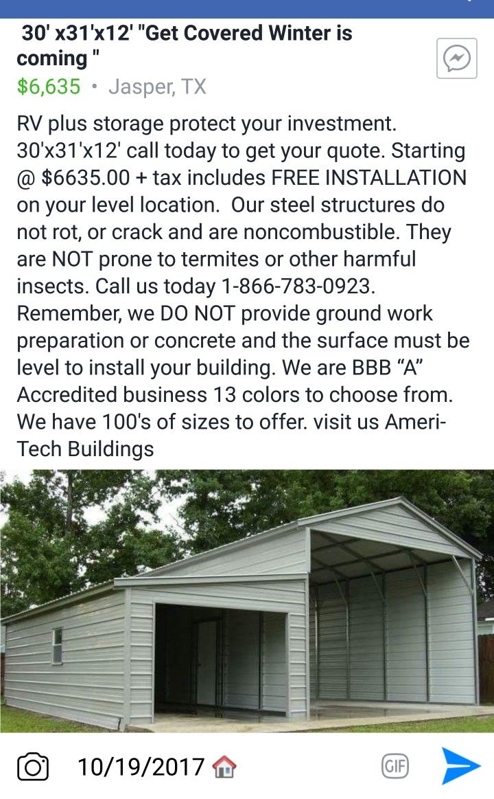 10/19/2017 Ameri Tech Mike LaDonna Metcalf on 4 Sale in Southeast