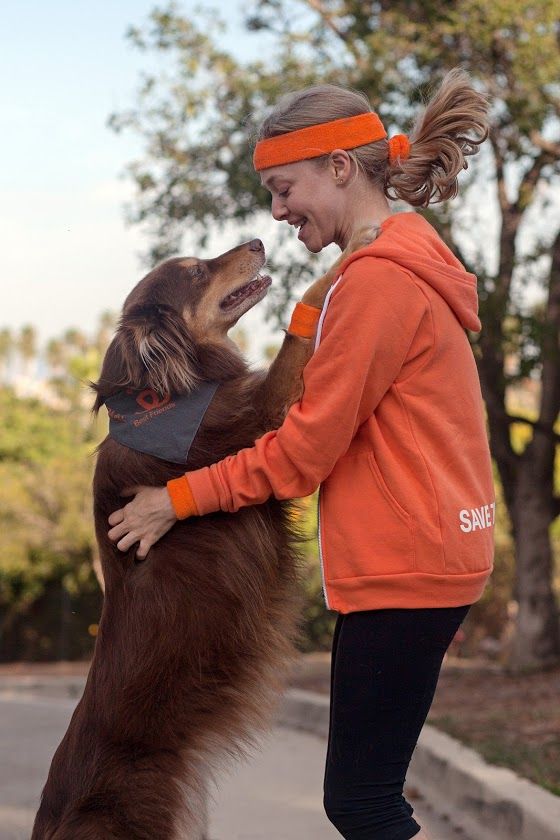 Photo アメリカでは毎日 9 000匹以上もの犬や猫たちの命が 飼い主にめぐり会えないがため シェルターで処分されています という現実を伝え て 動物の安楽死ゼロを目指すキャンペーンの顔に就任した犬女優アマンダ セーフリードと相棒のフィン アマンダ 相棒