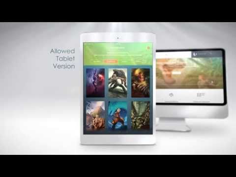 website presentation template