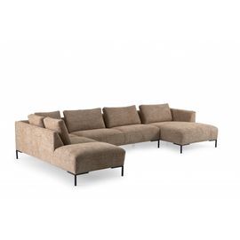 De Grace hoekbank van Montèl brengt een vleugje elegantie naar jouw interieur. De royale u-opstelling met losse kussens maakt Grace de ultieme bank om te relaxen. Getoonde hoekbank met hoek aan de linkerkant is bekleed met grofgeweven stof coco in de kleur mustard. Daarnaast is Grace samen te stellen in diverse stof- en leeropties en opstellingen naar keuze. De hoge ranke poten geven de bank een moderne en luchtige uitstraling. Kom proefzitten op de Montèl Grace zitbank in onze woonwinkel in Z Sectional Couch, Relax, Furniture, Home Decor, Products, Decoration Home, Room Decor, Home Furnishings, Home Interior Design