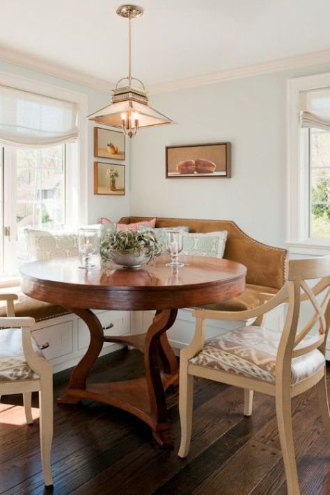 Beautiful Nooks Dining Nook Kitchen Banquette Round Table Dining Nook Kitchen Banquette, Round Breakfast Nook Table