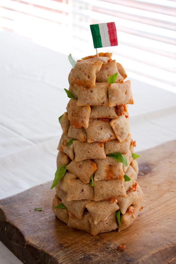 family night in build a totino s tower picnics and potlucks