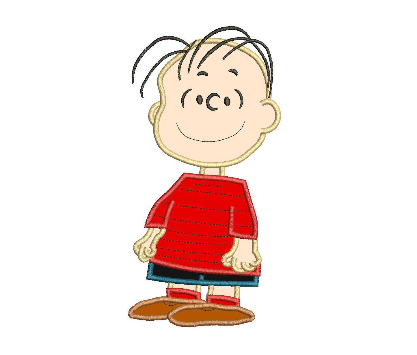 Linus Peanuts Applique Design Embroidery Designs, Applique Designs