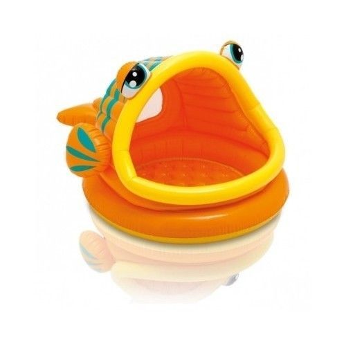 shaded baby pool fish