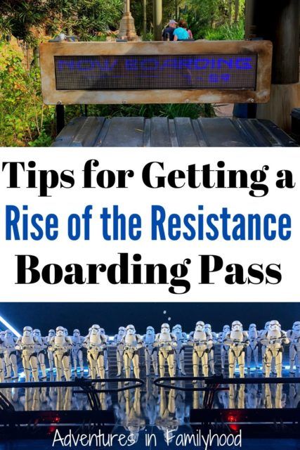 Tips for Getting a Rise of the Resistance Boarding Pass