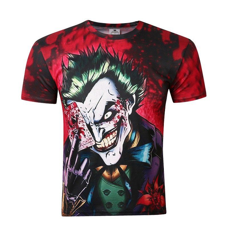 T SHIRT MIT EINEM GOTHIC STYLE DRUCK NEU