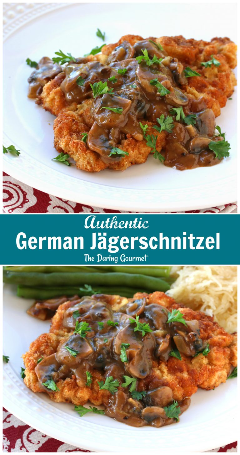 Jägerschnitzel (Schnitzel with Mushroom Gravy)