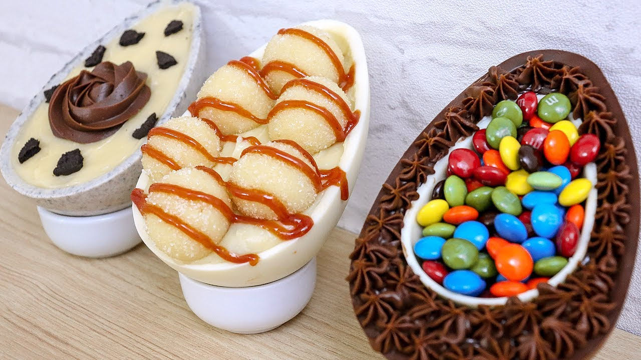 3 RECEITAS DE OVOS DE PÁSCOA DE COLHER APRENDA PASSO A PASSO Gabriel