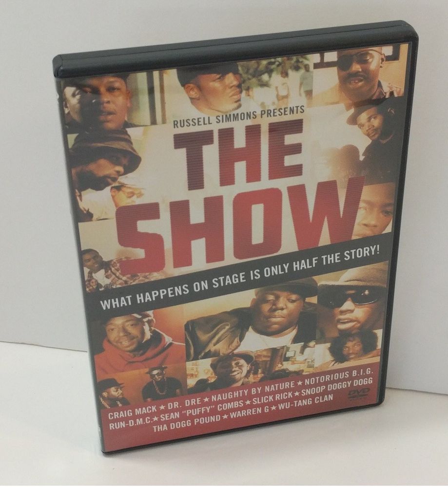 The Show Dvd 2004 Dr Dre Notorious B I G Snoop Wu Tang Run Dmc