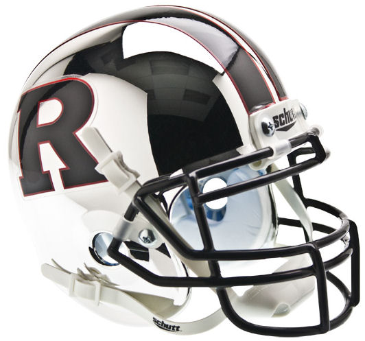 Rutgers Scarlet Knights Chrome R Officially Licensed Full Size XP Replica Football Helmet
