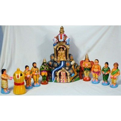 cricket set golu dolls