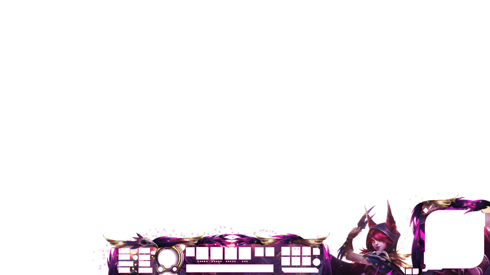 League of legends Overlay XAYAH OVERLAY by h4nabi League of legends