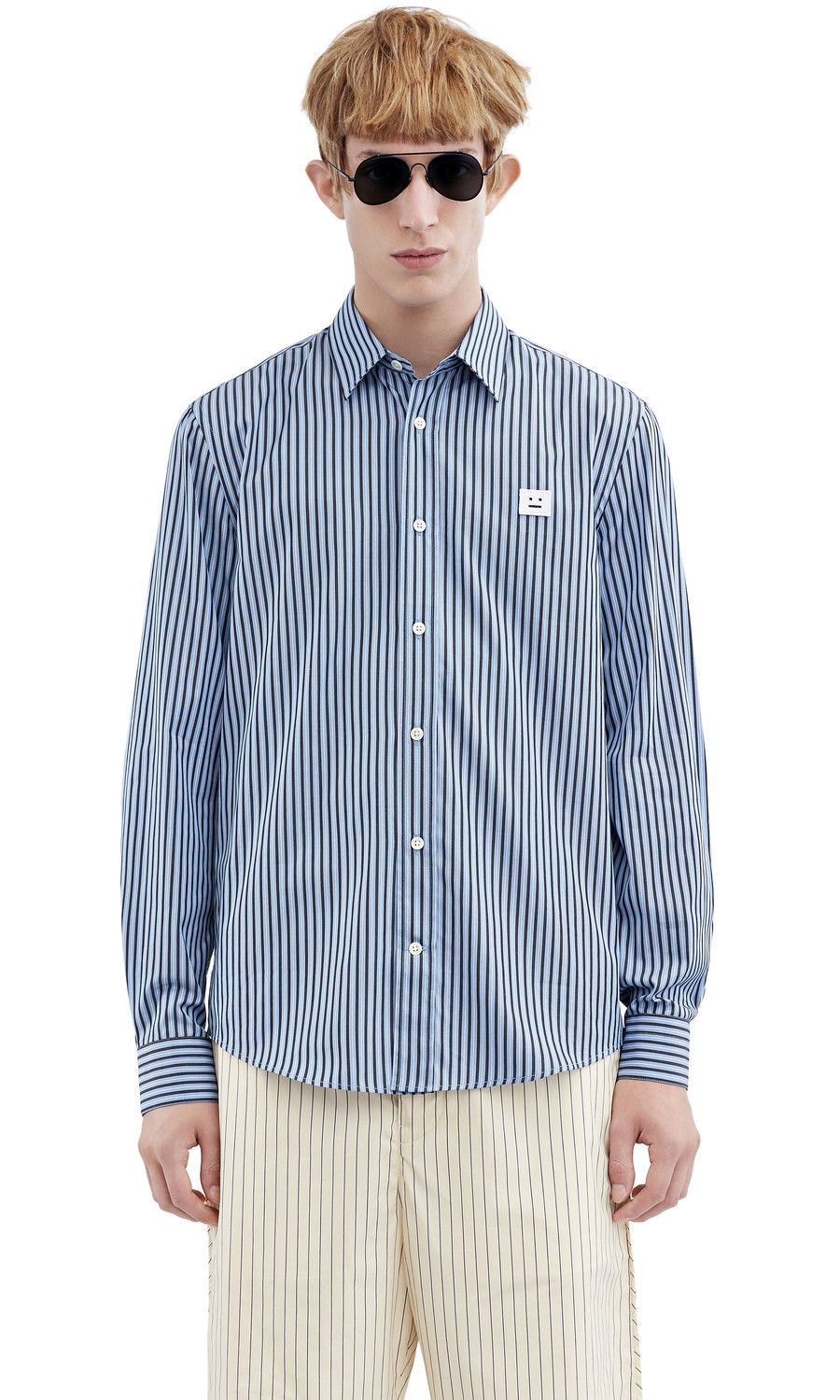 ACNE STUDIOS | Poplin shirt, Stripe, Clothes