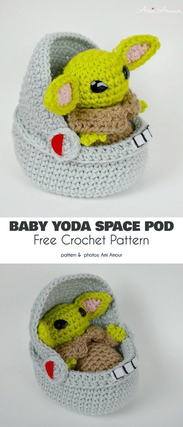 Baby Yoda Inspired Amigurumi Crochet Patterns - - #Amigurumi #Baby #Crochet #In...