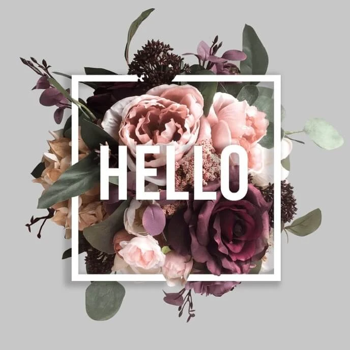 Creating a Floral Typography Text Effect in Photoshop - Pretty Presets for Lightroom Graphic Design Tutorials, Graphic Design Posters, Graphic Design Inspiration, Floral Posters, Flower Typography, Typography Poster, Photoshop Design, Photoshop Actions, Lightroom