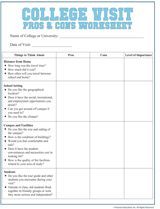 The 25-question Checklist for Choosing A College