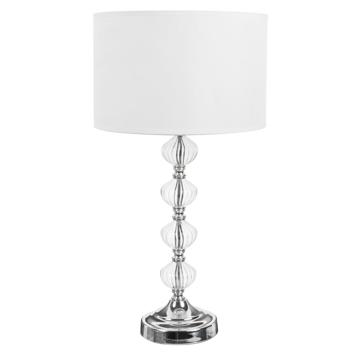 Lampe Montmarault Abat Jour En Tissu Lampe De Chevet Blanche Tissu Blanc