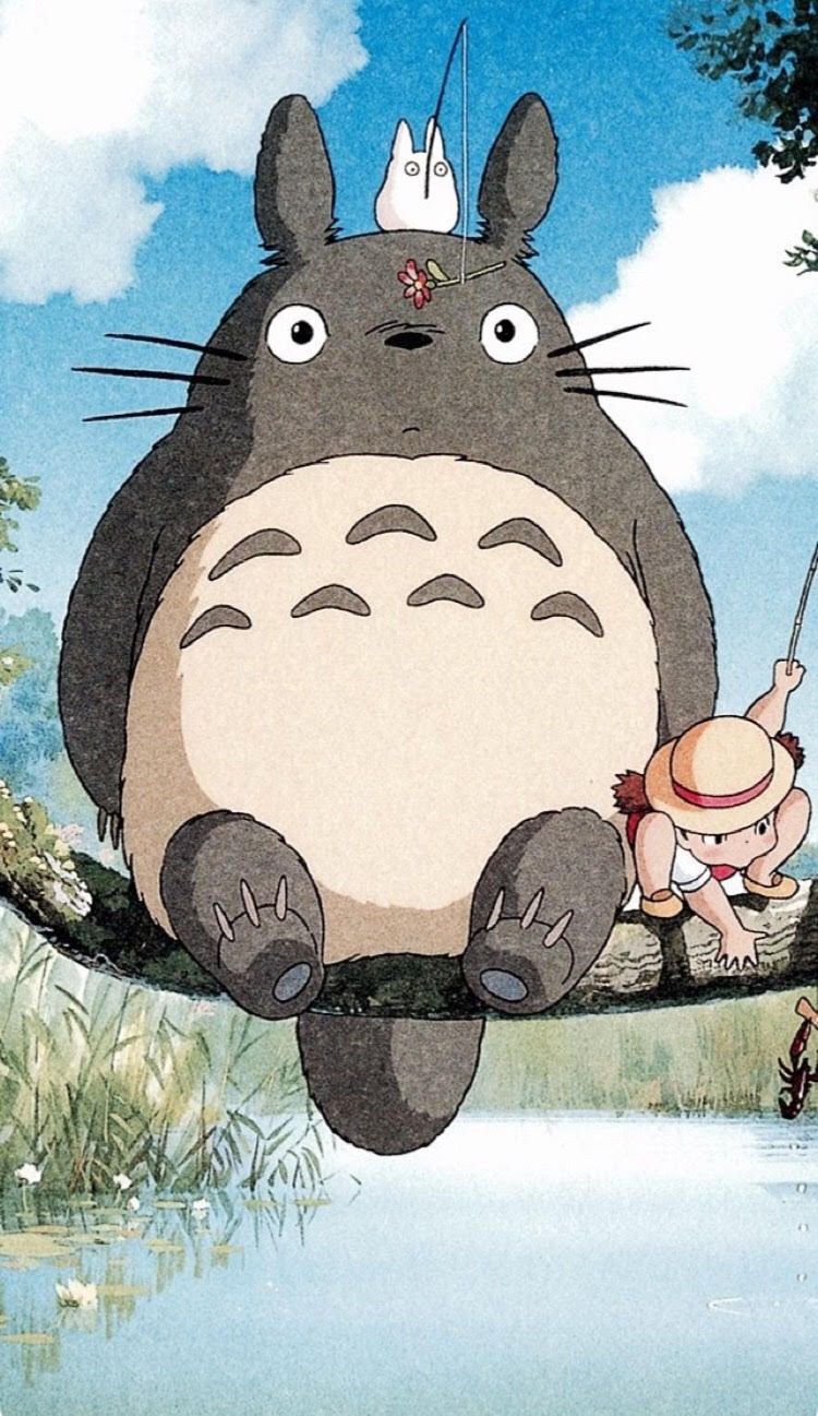 Cute My Neighbor Totoro iPhone 6 wallpaper Totoro art