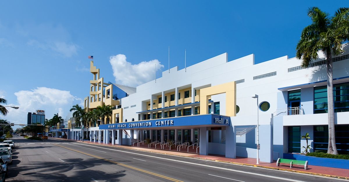 Miami Beach Convention Center Halls A And B Miami Beach Convention Center Halls A And B