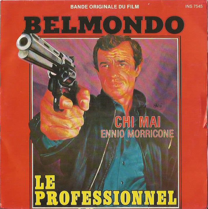 Détails sur 45T - Bande originale Le professionnel - Chi Mai - Belmondo