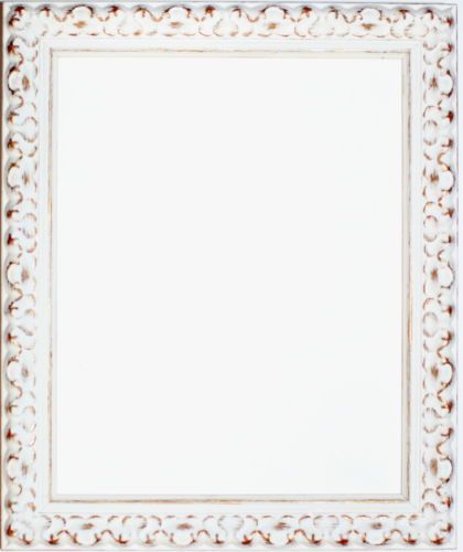 Details About Vintage Ornate Shabby Chic White And Black Picture