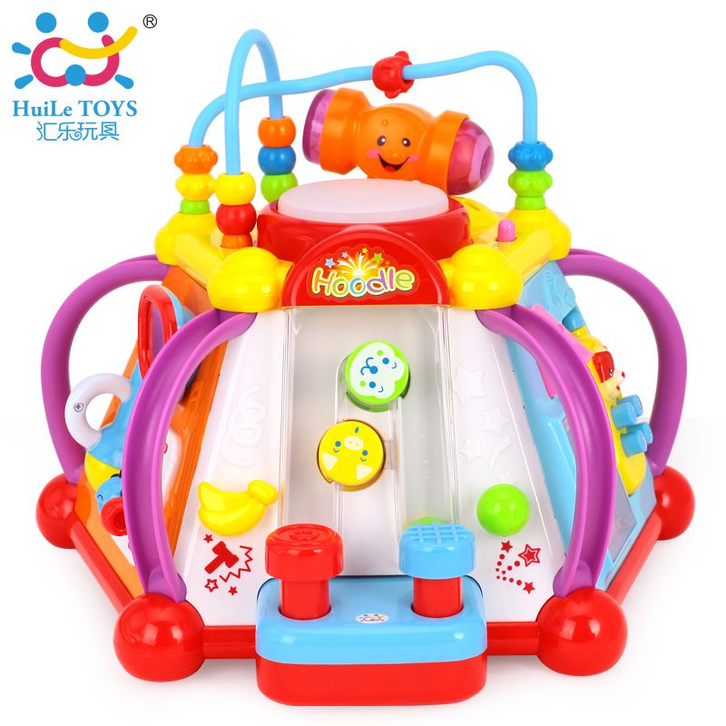 Huile Toys 806 Baby Toy Musical Activity Cube Play Center