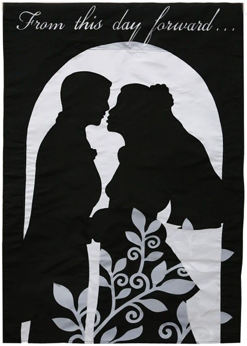From This Day Forward Wedding Day House Flag (With images) Wedding flags, House flags, Flag decor