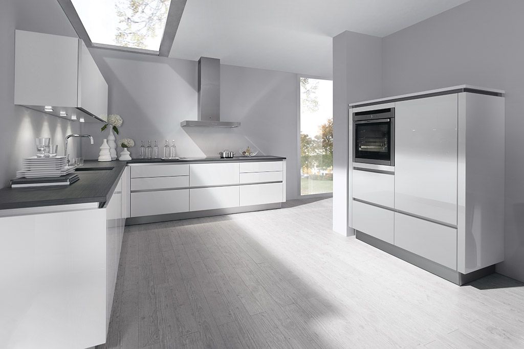 Bruynzeel Optima Saffier keuken in het briljantwit ...