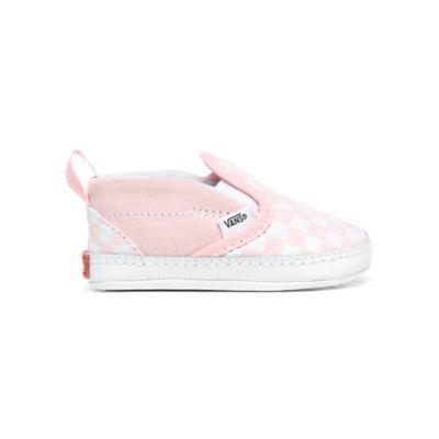 Rosa Vans, Crib Shoes, Baby Shoes, Vans Checkerboard, Pink Vans, Zapatillas Casual, New Print, Classic Looks, Cribs