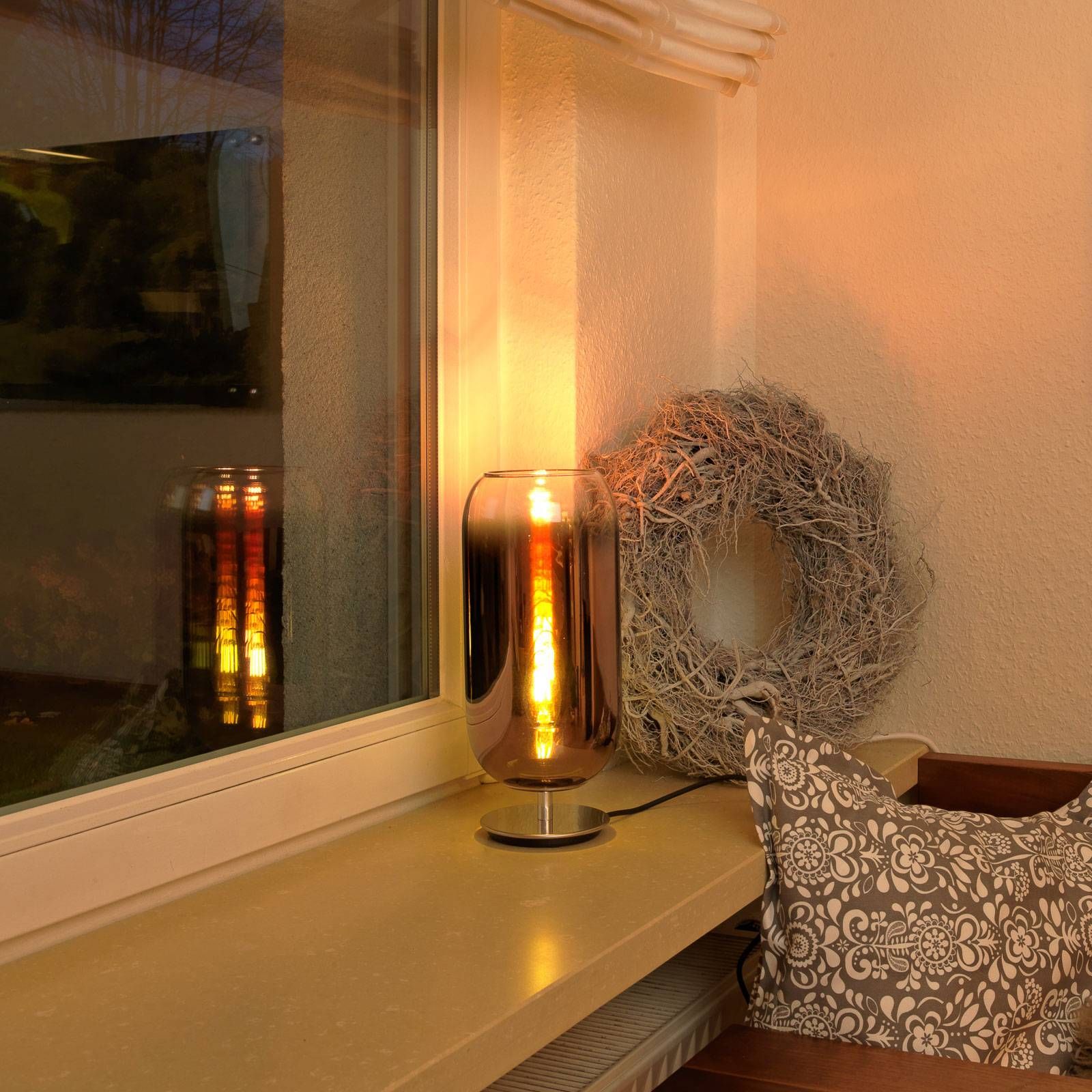 Artemide Gople Mini lampe à poser cuivrée