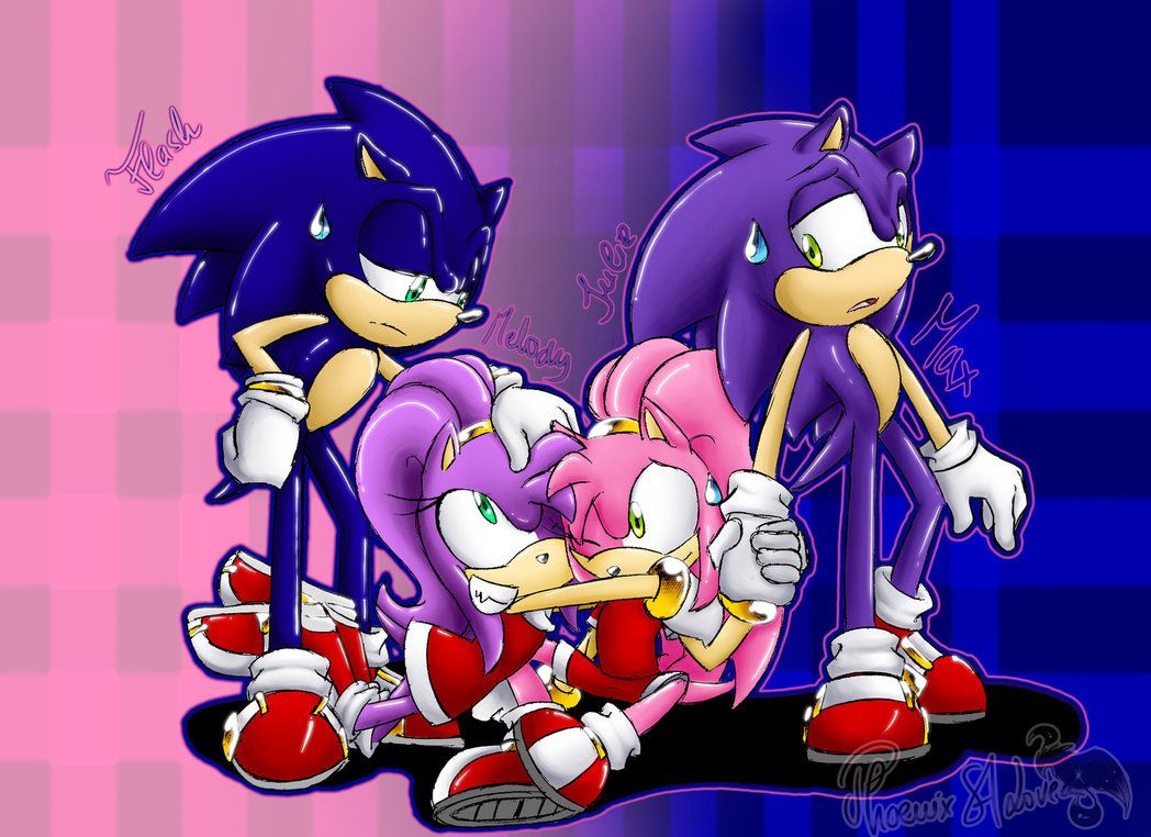pics Family Sonamy Kids sonic amy the hedgehog sonic adventure