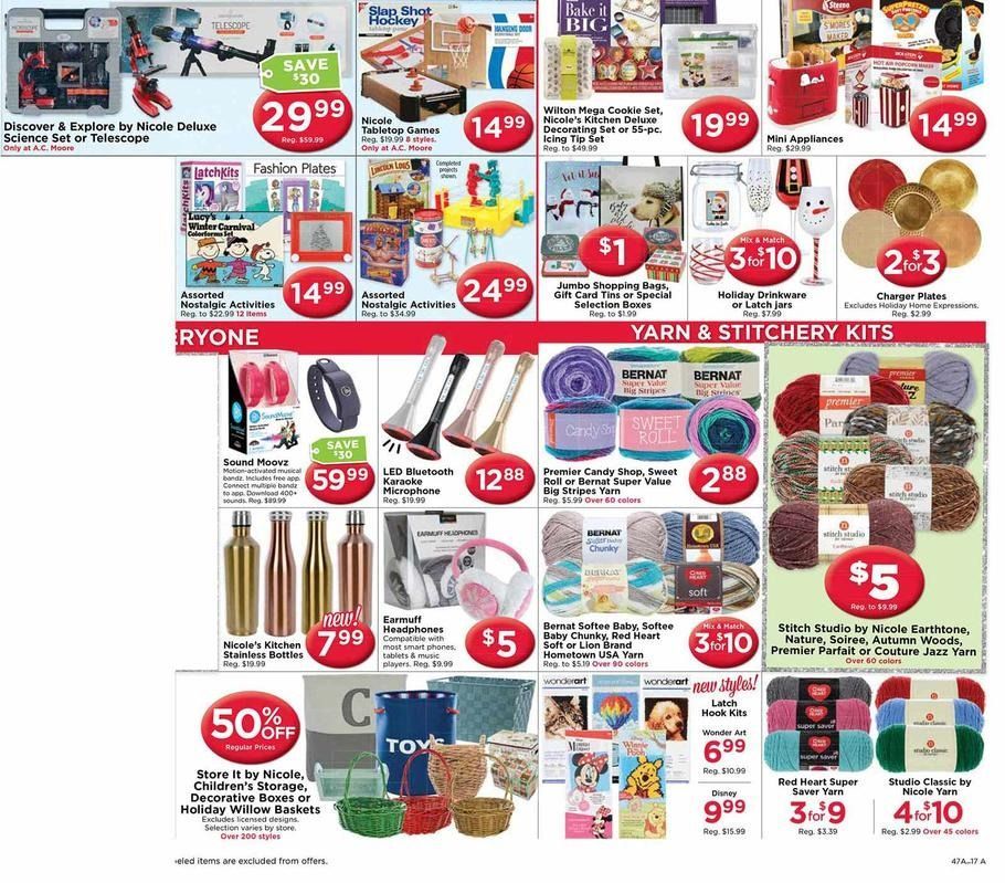 ac moore black friday 2017 ads and deals heres everything you need ac moore black friday flyer