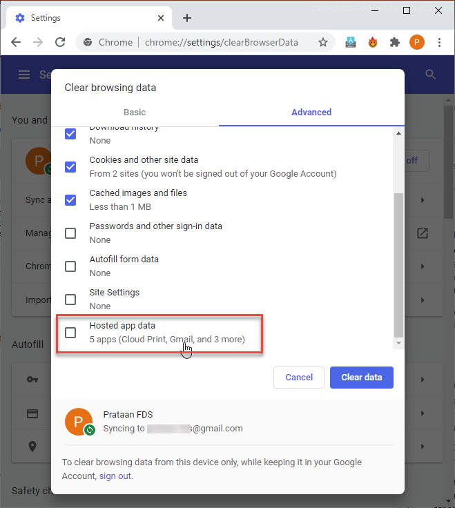 How To Clear Google Chrome App Data And Hosted App Data? in 2021