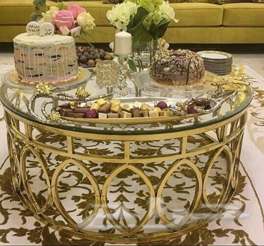 طاولات حديد فخمة وقص ليزر وتفصيل حسب الطلب Curtain Designs Table Decorations Decor