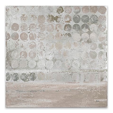 neutral dots 27 inch square canvas wall art apartment deco in 2018