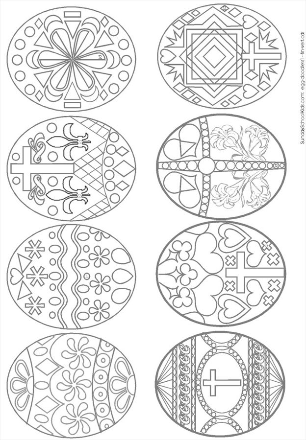 Free Online Easter Egg 3 Colouring Page Easter Egg Coloring Pages Coloring Eggs Egg Coloring Page