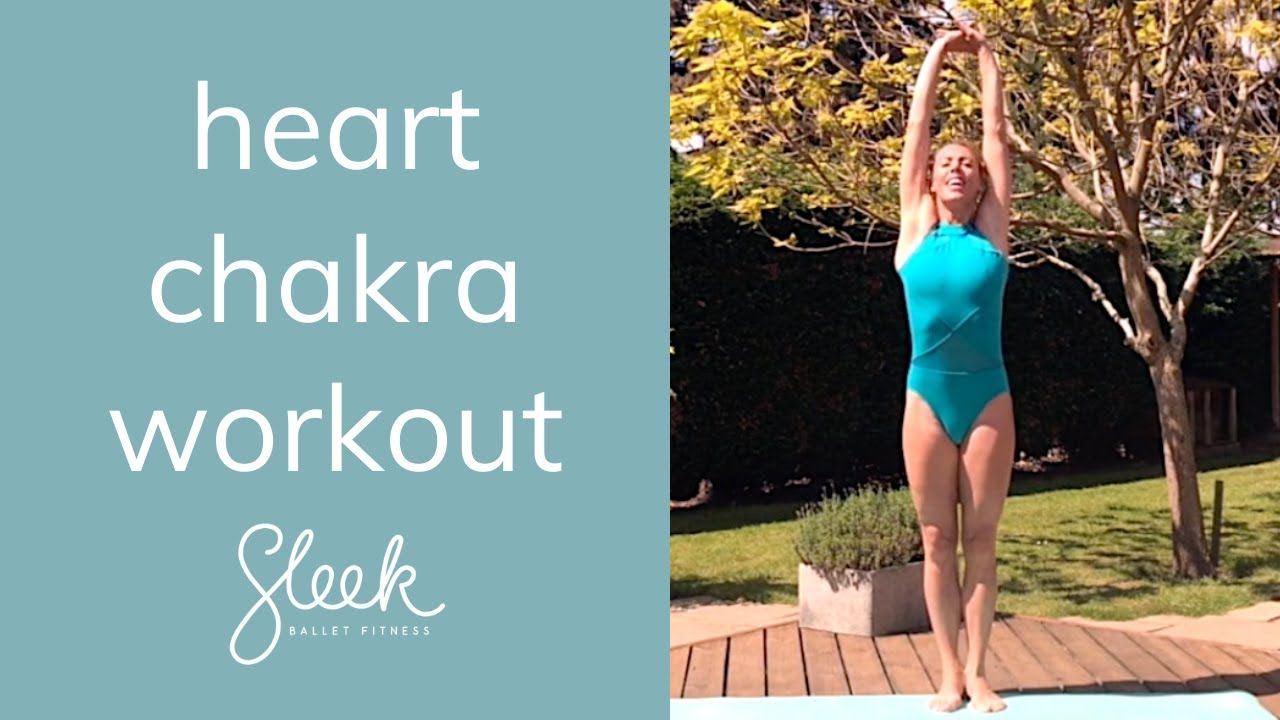 Ballerina Back & Arms Heart Chakra Workout | Sleek Ballet Fitness #balletfitness