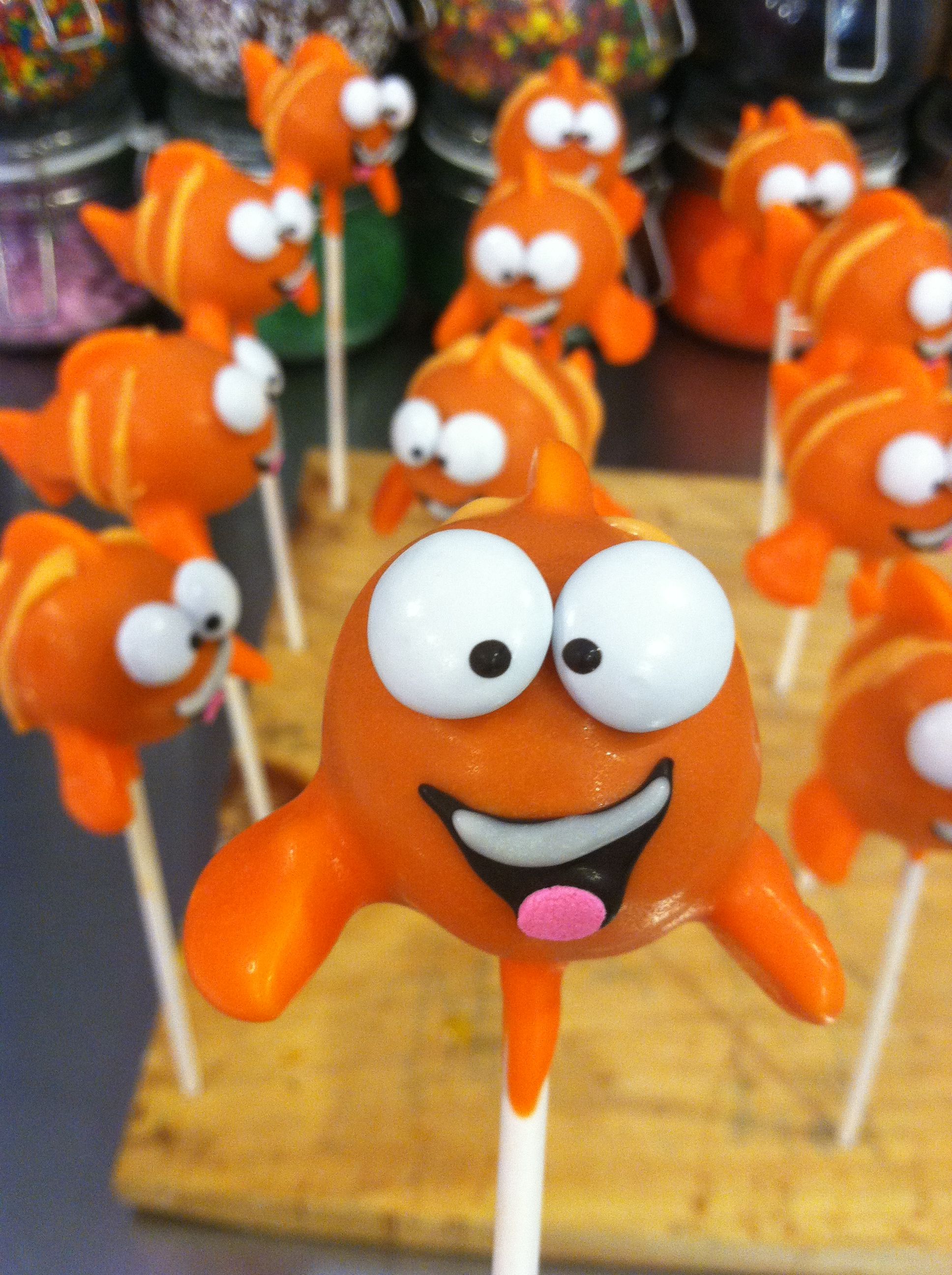 bubble guppies cake pops