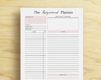student planner cover page
