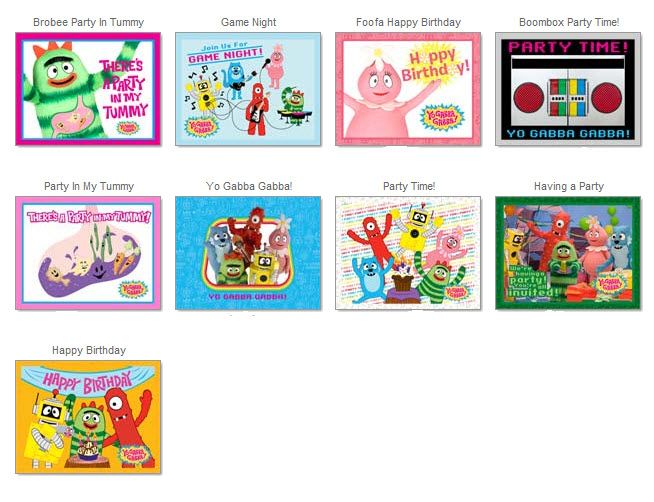 free yo gabba gabba birthday party evite yo gabba gabba birthday free evites for birthday party