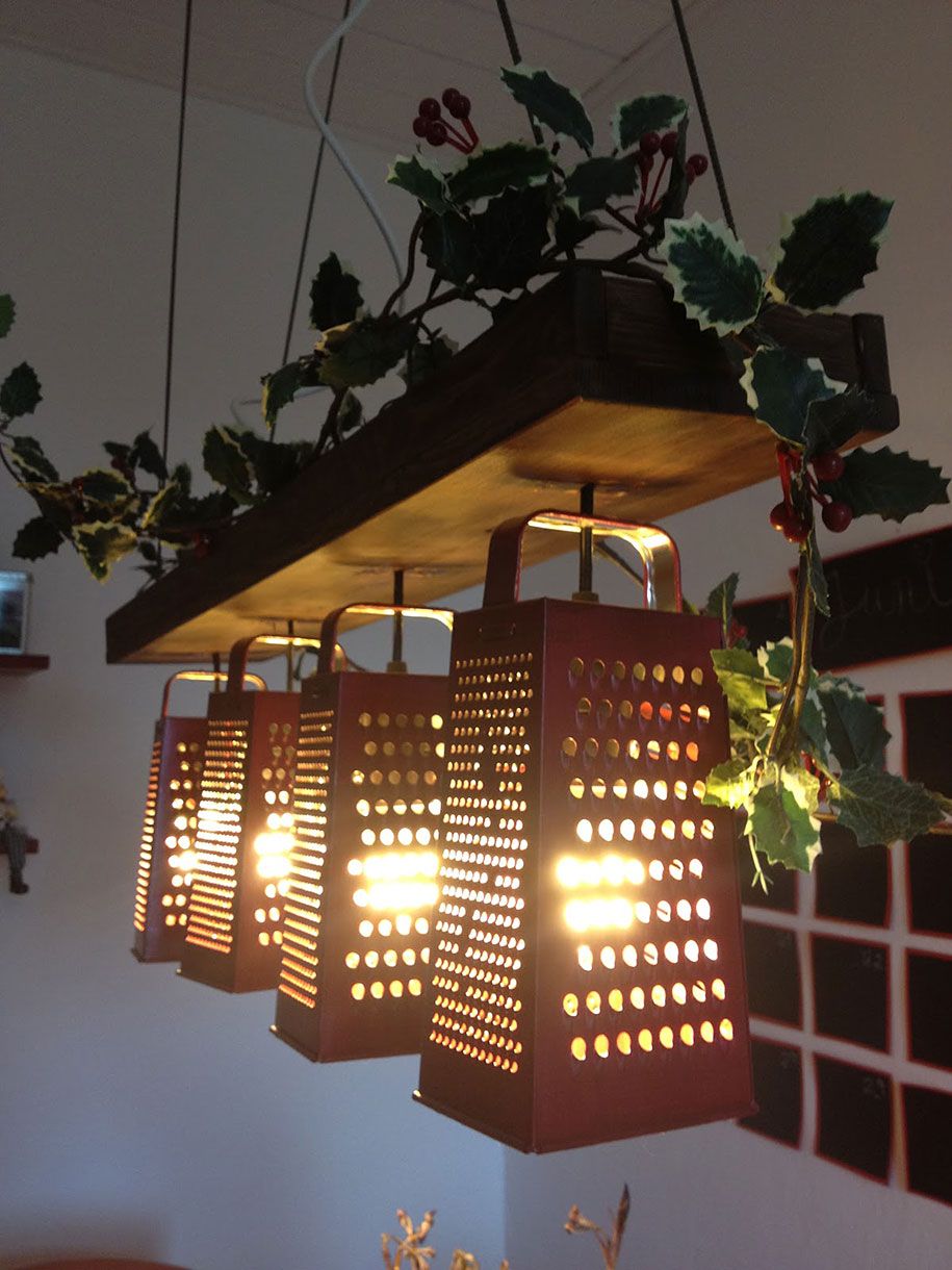 33 Diy Lighting Ideas Lamps Chandeliers Made From Everyday By Using Recycled Material To Create Things Like Diy Lamps And Chandeliers You Ll Surprise Yourself With How Good It Can Look