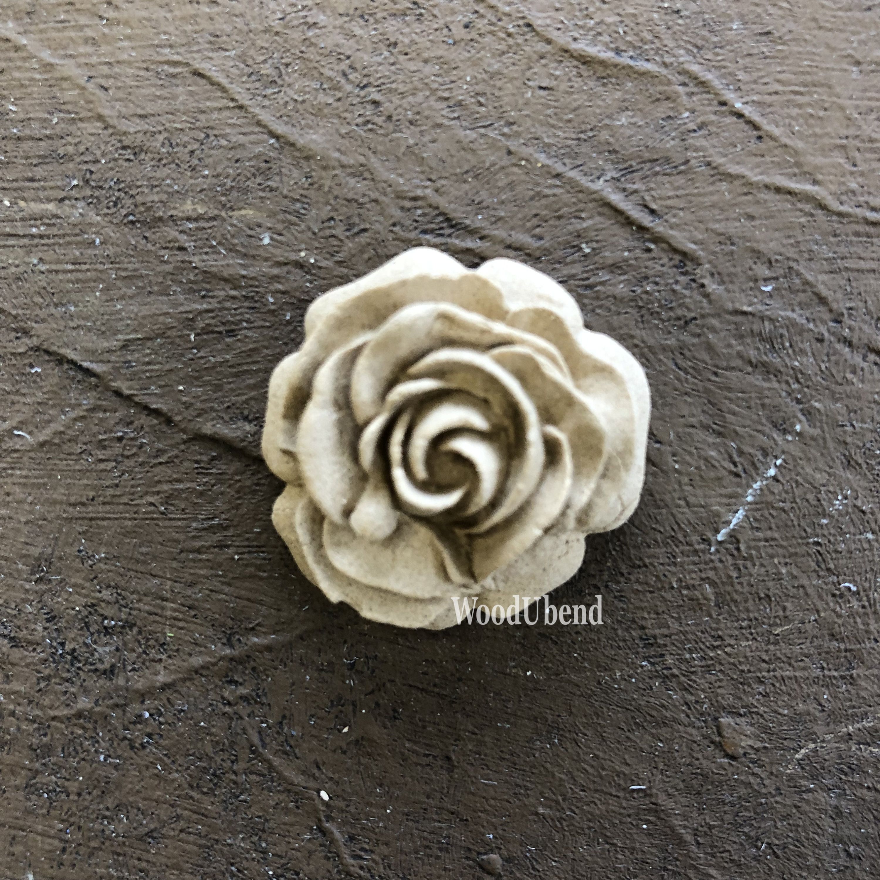 molding Woodubend Heat to bend applique, Rose bouquet