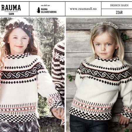 Pin på StrikkingKnitting long fit genser barn