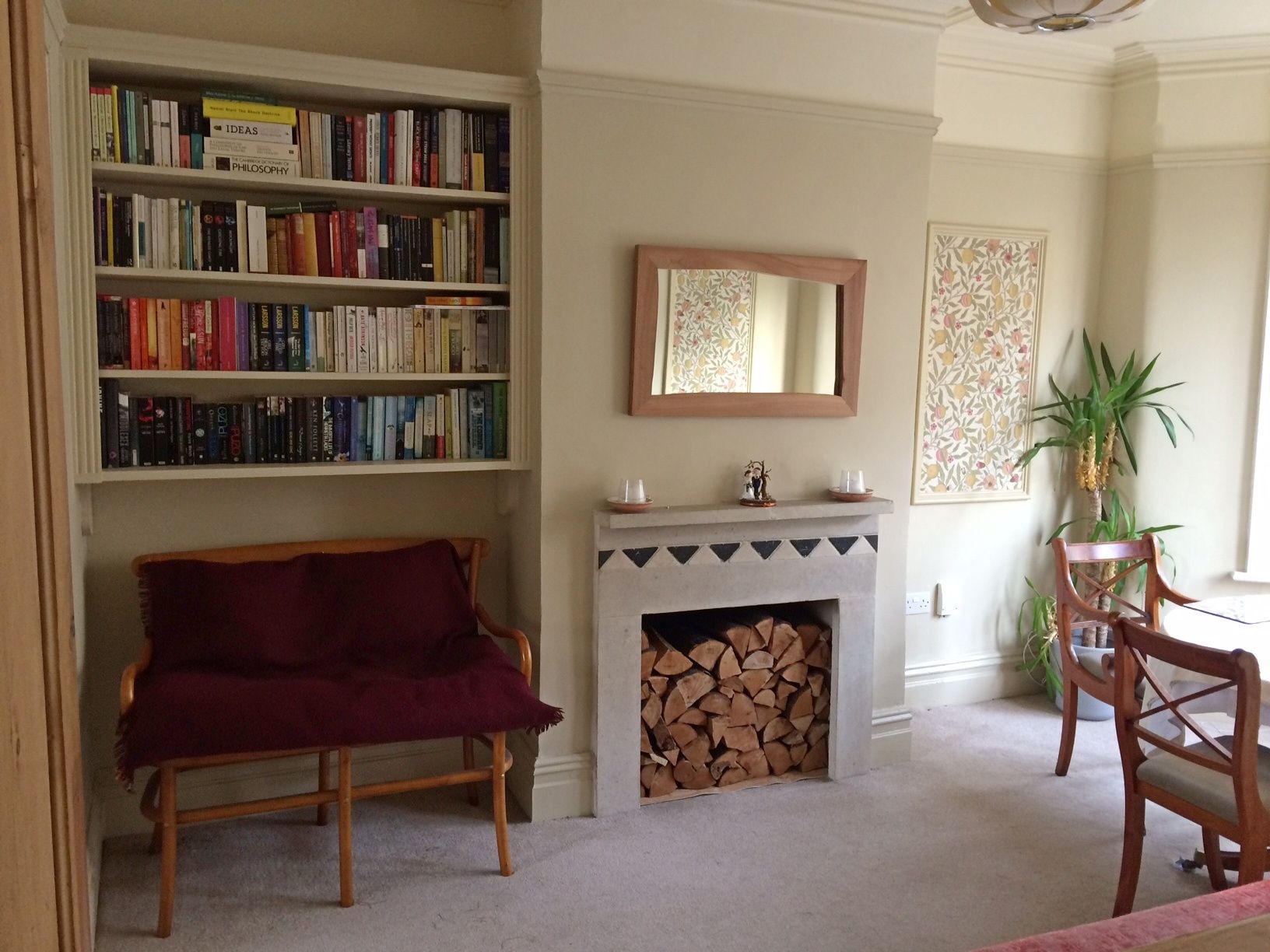 1) Walls & Picture Rail Farrow & Ball No 8 1) Walls & Picture Rail Farrow & Ball No 8