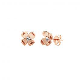 9ct Rose Gold Love It Flower Diamond Stud Earrings Pandora In 2018 9ct Rose Gold Love It Flower Diamond Stud Earrings