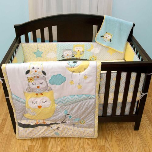 Naptime Owls 5 Piece Baby Crib Bedding Set By S First Ebay Naptime Owls 5 Piece Baby Crib Bedding Set By S First Ebay