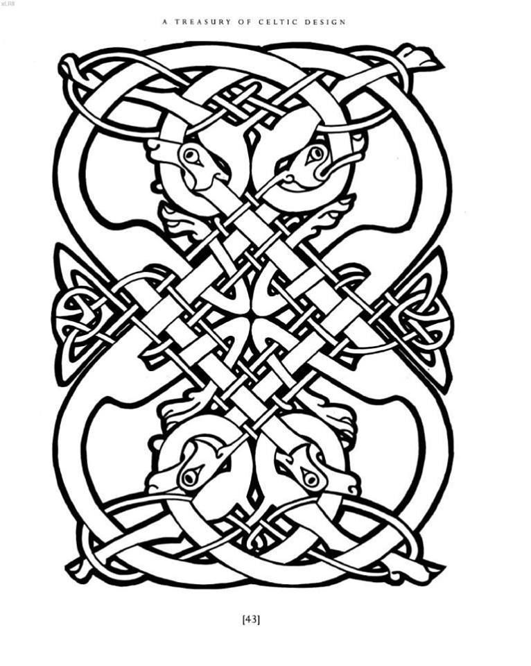 Courtney Davis A Treasury Of Celtic Design Https Www Facebook Com Pg Graphicartsornament Photos Tab Album Album I Celtic Designs Celtic Art Celtic Patterns