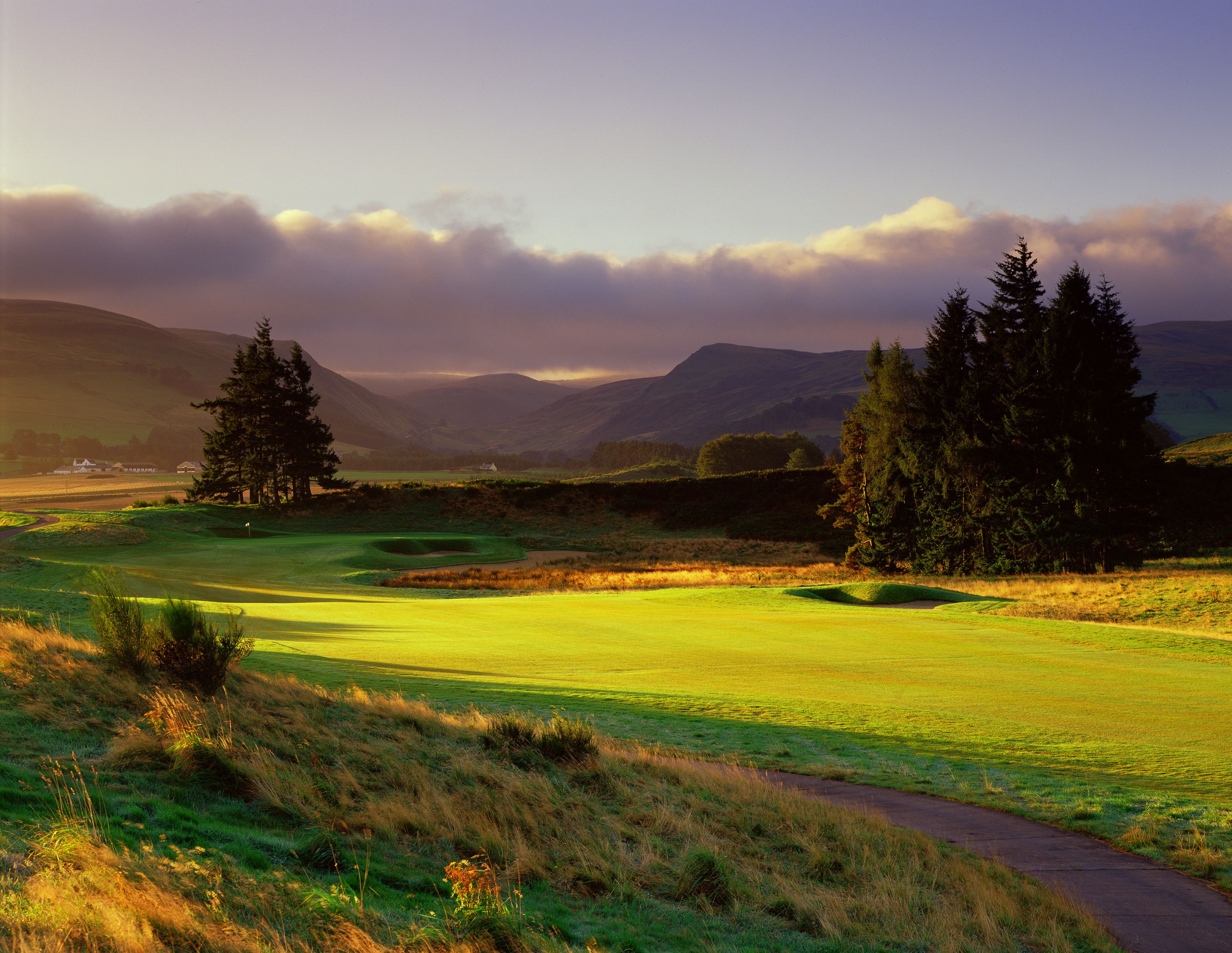 Pga Centenary Course Gleneagles Hotel Scotland Pga Golf Golfcourse Golf Course Photography Golf Courses Public Golf Courses