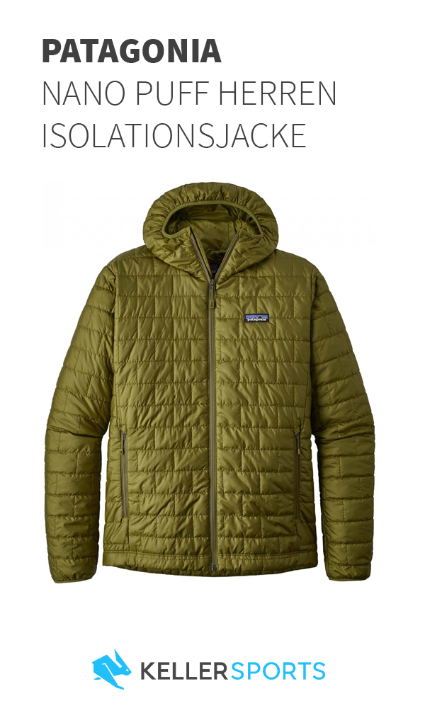 Patagonia Nano Puff Herren Isolationsjacke (grün) | Keller Patagonia Nano Puff Herren Isolationsjacke (grün) | Keller